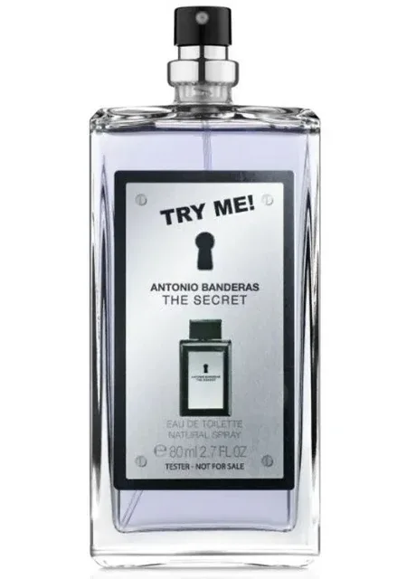 The Secret Try Me Тестер 80 мл Туалетна вода Antonio Banderas (370043962)
