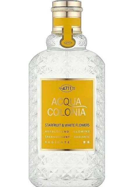 4711 Acqua Colonia Starfruit & White Flowers 50 мл Одеколон Maurer & Wirtz (366153269)