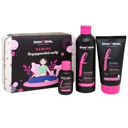 Подарунковий набір "Кандіжель" Skinormil Femina Candigel Set (daily/gel/50ml + candigel/gel/150ml + daily/gel/250ml)