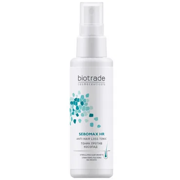 Тонізуючий лосьйон проти випадіння волосся Biotrade Sebomax HR Anti-Hair Loss Tonic