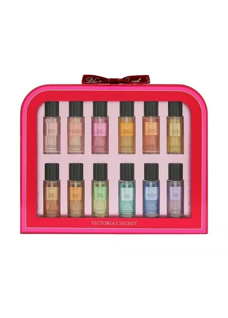 Набір подарунковий з 12 міні спреїв Ultimate Mist Discovery Set Victoria's Secret Подарунковий набір спреїв (382352779)
