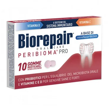 Жувальна гумка Biorepair Peribioma PRO Chewing Gum