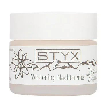 Нічний відбілюючий крем для обличчя Styx Naturcosmetic Alpin Derm Whitening Night Cream