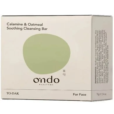 Ondo Beauty 36.5 Calamine & Oatmeal Soothing Cleansing Bar