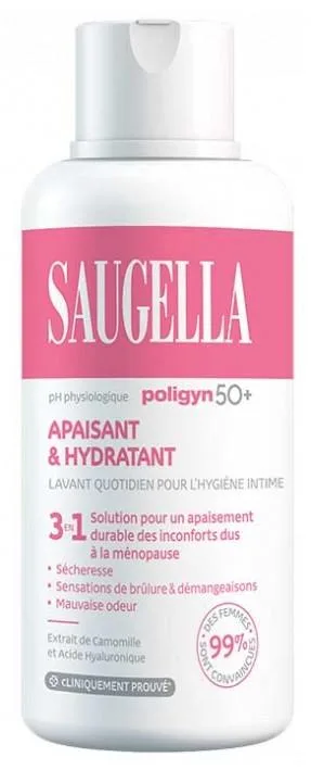 Гель-мус для інтимної гігієни Saugella Poligyn 50+ 3в1 500 мл (38822545)