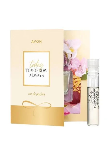 Листівка з пробним зразком парфумної води TTA Today, 0.6 мл Avon (308852192)