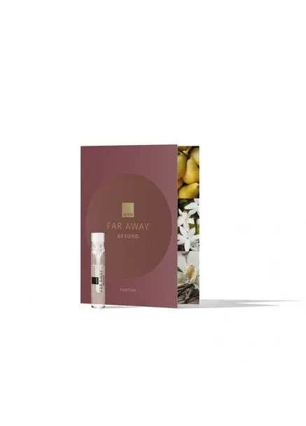 Листівка з пробним зразком Парфумної води Far Away Beyond 0.6 мл Avon (369557353)