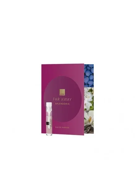 Листівка з пробним зразком Парфумної води Far Away Splendoria 0.6 мл Avon (369557643)