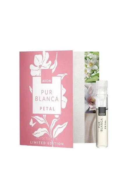 Туалетна вода Pur Blanca Petal пробний зразок 0.6 мл Avon (367622401)
