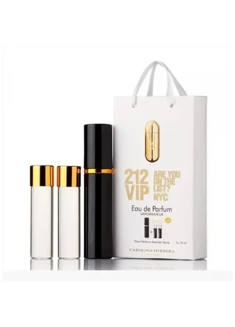 Жіночий східний парфум 212 Vip edp 3x15ml - Trio Bag No Brand (383575778)
