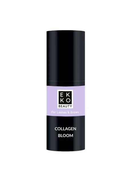 Колагеновий засіб після фарбування та ламінування брів та вій Collagen Bloom 10 мл EKKO BEAUTY (351584170)