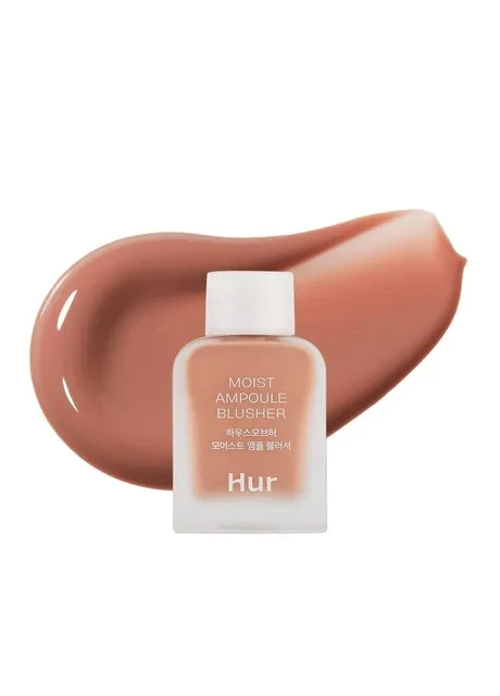 Рідкі кремові рум'яна Moist Ampoule Blusher #01 Nude Beige 10 мл House of HUR (355343846)