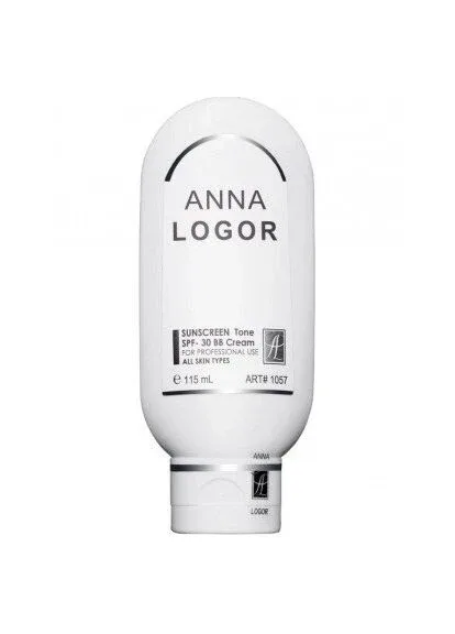 Тональний сонцезахисний крем spf 30 Sunscreen spf 30 115 мл Anna Logor (387653079)