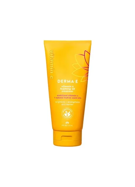 Очищувальна піниста олійка з вітаміном С Vitamin C Foaming Oil Cleanser Derma E (380893406)