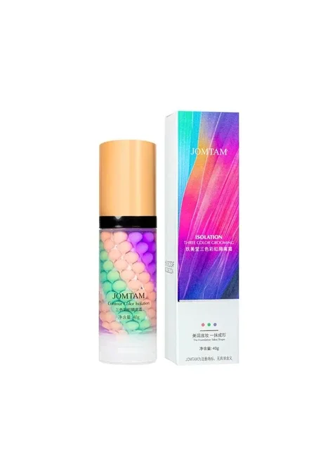 База під макіяж триколірна вирівнювальна 40ml Jomtam (381769521)