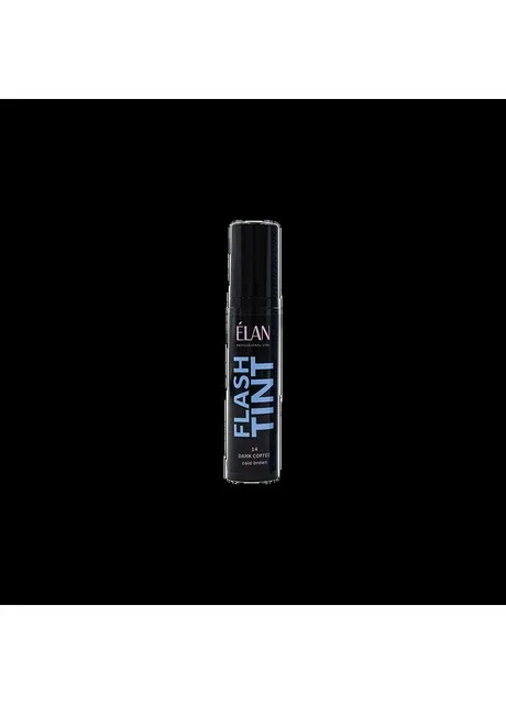Система прямого фарбування брів фарба для брів та вій Flash Tint 14 10 мл Dark Coffee (cold brown) Elan (337713439)