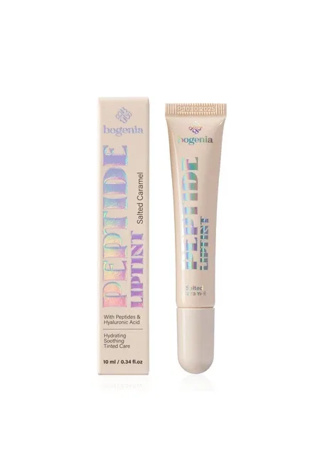 Бальзам для губ пептидний Bogenia Peptide Lip Tint (BG713), 001 Salted Caramel Прозорий