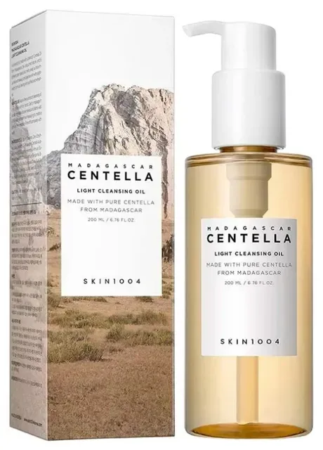 Легка очищувальна гідрофільна олія Madagascar Centella Light Cleansing Oil 200 мл No Brand (405342889)