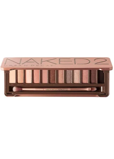 Палетка тіней Naked 2 Eyeshadow Palette (12 відтінків) naked2 Urban Decay (278773696)