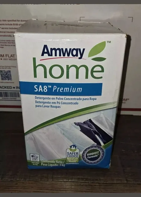 Пральний порошок Home SA8 концентрований без фосфатів 3 кг Amway (346287747)