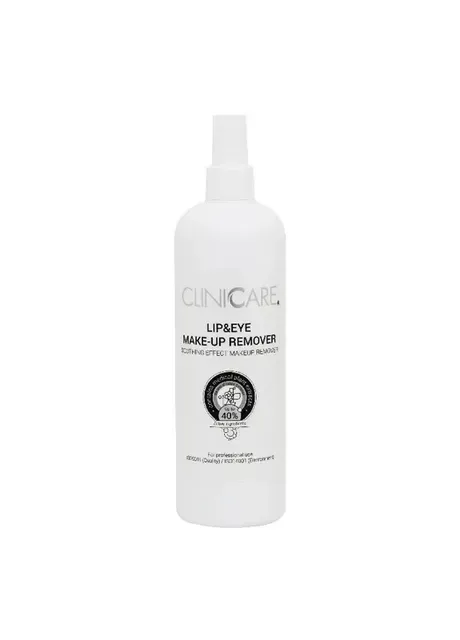Lip&Eye Make-Up Remover — засіб для зняття макіяжу: делікатне очищення, 500 мл CLINICCARE (407230243)