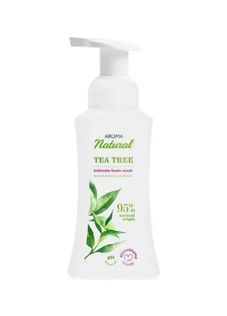 Пінка для інтимної гігієни з чайним деревом, 300 мл Aroma INTIME TEA TREE (296756968)