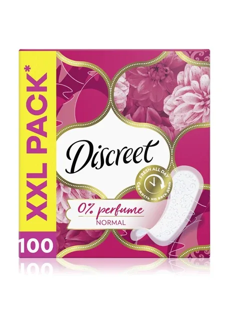 Щоденні прокладки Normal 100шт 0% парфум Discreet (356005719)