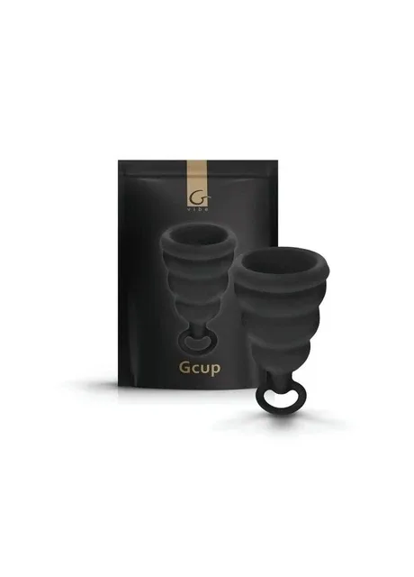 Менструальна чаша чорного кольору Gcup розмір S G-Vibe (382853078)