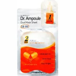 Маска тканинна "Ампульна эсенція" Etude House Dr. Ampoule Dual Mask Vital Care