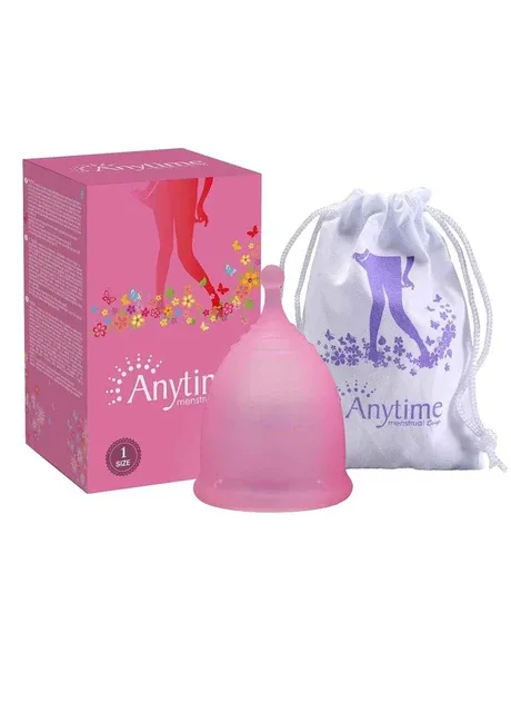 Силіконова менструальна чаша Anytime Menstrual Cup розмір L CokeLife (284278189)