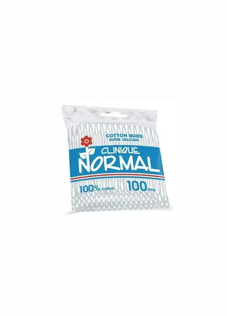 Ватні палички 100 шт VРN011 ТМ NORMAL Clinique (316448993)