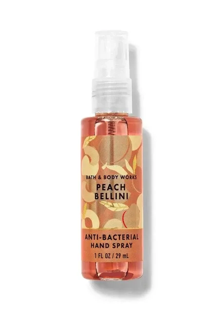 Антибактеріальний спрей для рук Bath&Body Works 29 мл Peach Bellini Bath & Body Works (362954575)