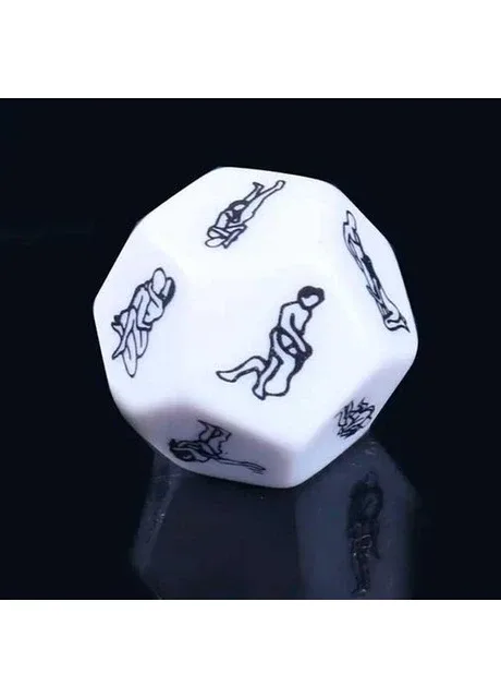 Романтична гра дванадцятигранний кубик "Пози" — Sex кубик No Brand (354830981)