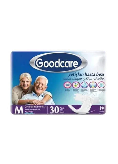 Підгузки для дорослих M 80 -130 см 30 шт. GoodCare (403297251)