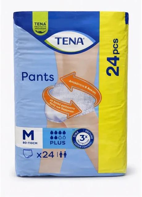 Підгузки-трусики Pants Plus розмір M, 24 шт Tena (404255134)