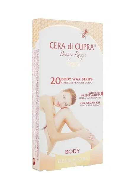 Воскові смужки для депіляції тіла 20 шт Cera di Cupra (304549819)