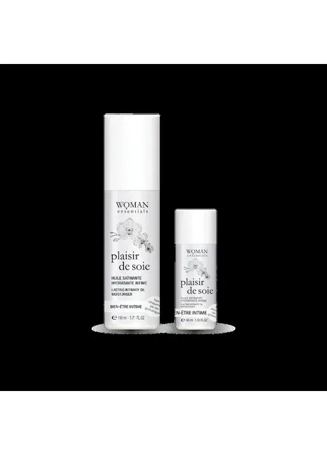 Зволожувальна олія для інтимної зони тривалої дії Plaisir de Soie 110 мл Woman Essentials (388899285)