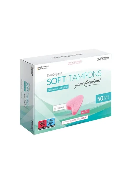 Жіночі гігієнічні м'які тампони – Soft-Tampons MINI