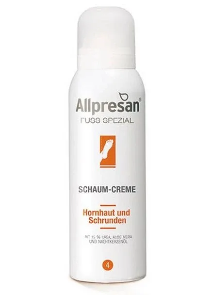 Крем-піна для стоп ніг Foot Special 4 Schaum Creme для лікування глибоких, болісних тріщин і сильно пошкодженої шкіри 200 мл Allpresan (340474421)