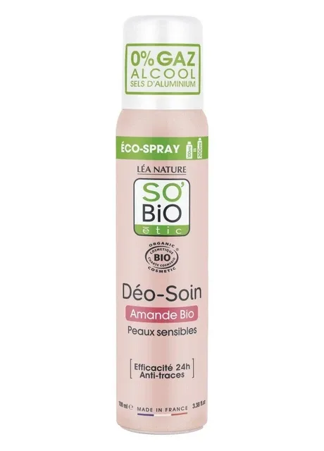 Дезодорант-спрей з мигдальним молочком Almond Milk Deodorant Spray 100мл SO’BiO étic (275764084)