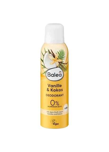 Дезодорант-спрей Vanilla & Coconut Deodorant Spray з ароматом ванілі та кокосу, 200 мл Balea (363052978)