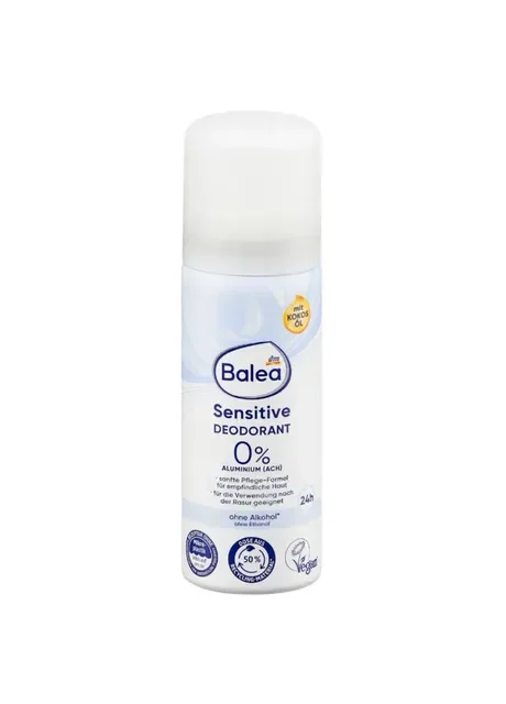 Дезодорант спрей Sensitive для чутливої шкіри, 50 мл Balea (363052826)