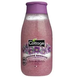 Ніжний відлущуючий гель-ексфоліант для душу "Фіалка" Cottage Violet Gentle Exfoliating Shower Gel