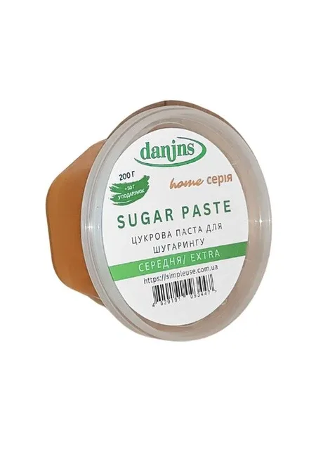 Цукрова паста для депіляції в домашніх умовах середня Extra, 250 г Danins (379750800)