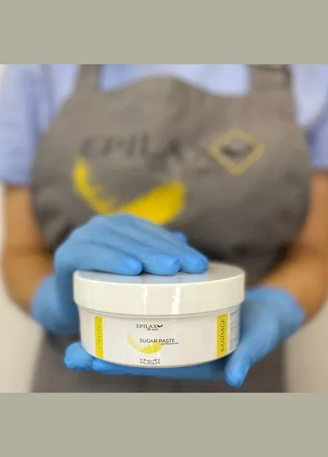 Цукрова паста для шугарингу Classic Bandage 350 г — бандажна, професійна, для корекції щільності Epilax (345707210)
