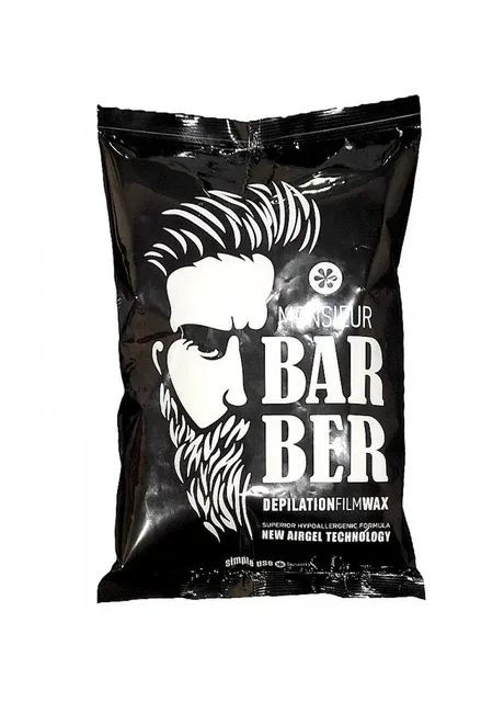 Віск для видалення волосся для чоловічого обличчя Monsieur Barber синтетичний, гранули 800 гр. Simple Use Beauty (317343082)