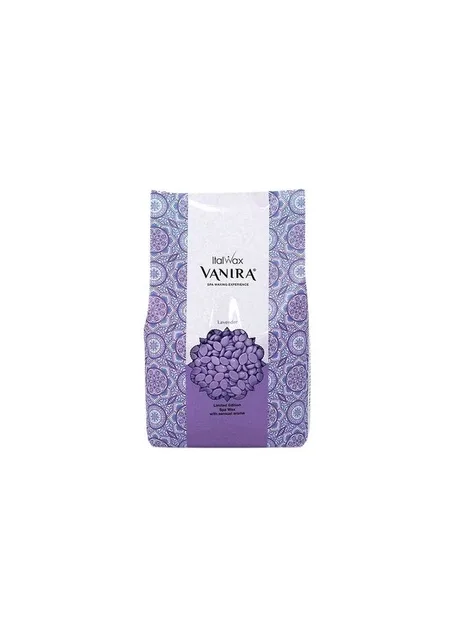 Віск гарячий в гранулах Vanira лаванда 1 кг ItalWax (378576886)