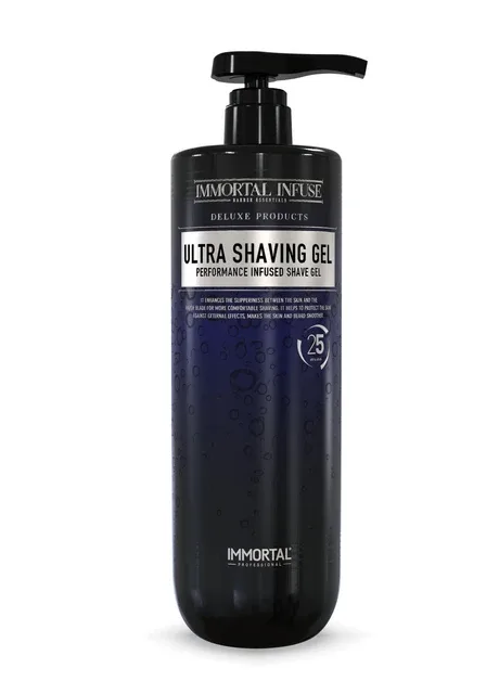 Гель для гоління барберський ULTRA SHAVING GEL 1000ML Immortal Infuse (304651212)