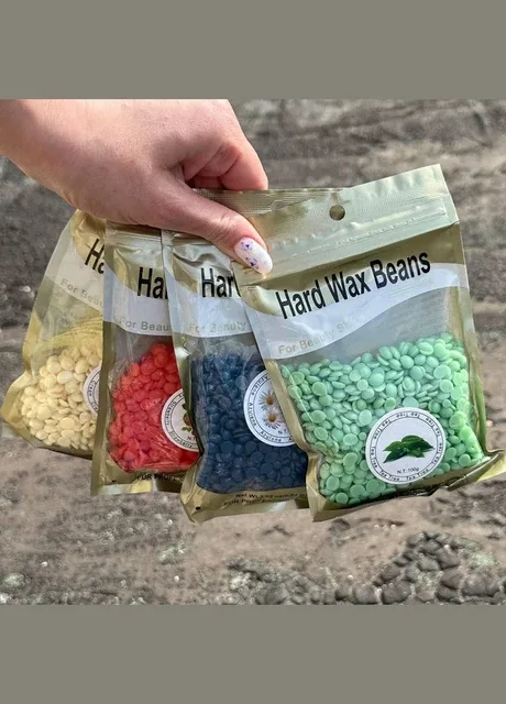 Набір восків для депіляції в гранулах Hard Wax Beans Kombo 400 г YRE (377000336)