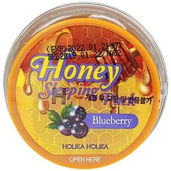 Нічна медова маска "Чорниця" Holika Holika Honey Sleeping Pack Blueberry